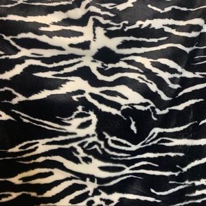 Zebra print skirt